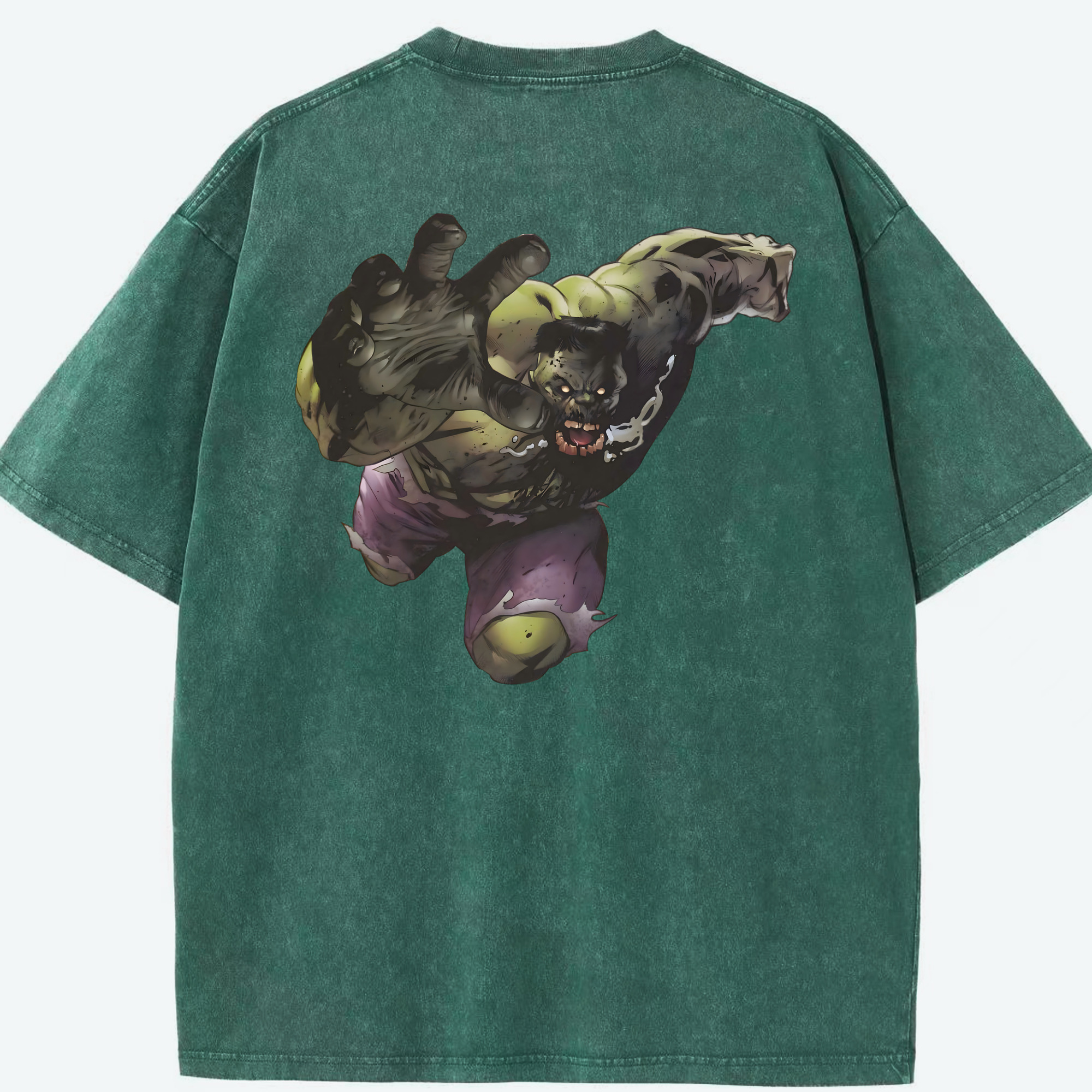 （画像用） アベンジャーズ The Avengers 綿100% ヴィンテージ風 半袖Tシャツ（背面プリント）
